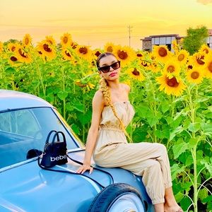 Charlotte russe Paper bag Jumpsuit